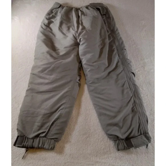 Army Issue ECWCS Primaloft Level 7 Parka Trousers Pants Gray Large Regular NWT - Picture 2 of 11